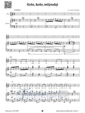 Lidové písně pro dětský sbor a klavír